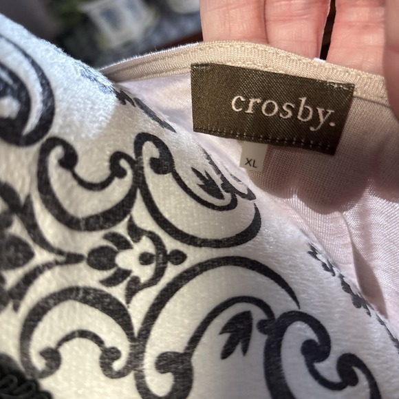 Crosby Sequined Top Sz‎ Xl Beige Or Blush - Picture 7 of 8